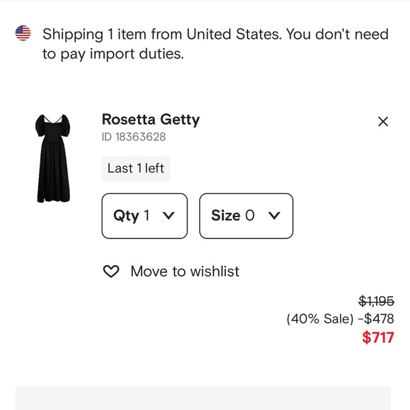 ROSSETA GETTY COTTON CORSET MIDI DRESS - Picture 13 of 16